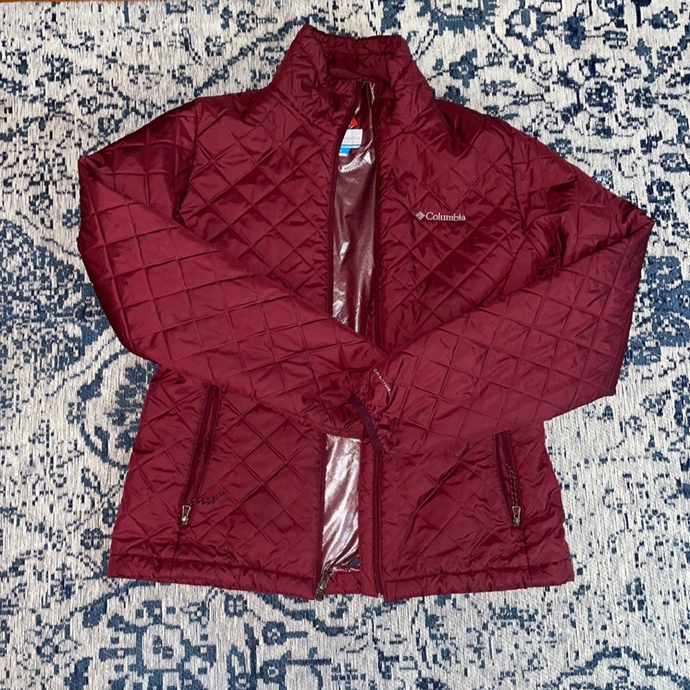 Columbia warm Omni-Heat jacket! Lightweight & toasty! ❤️‍🔥 Enjoy!